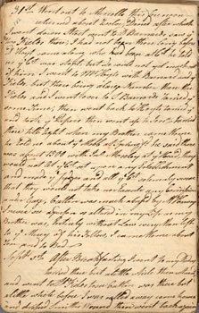 image: Elihu Ashley Diary Excerpt